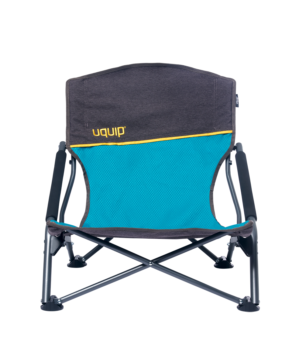 Uquip Sandy Strandstuhl in Petrol mit niedriger Sitzhöhe