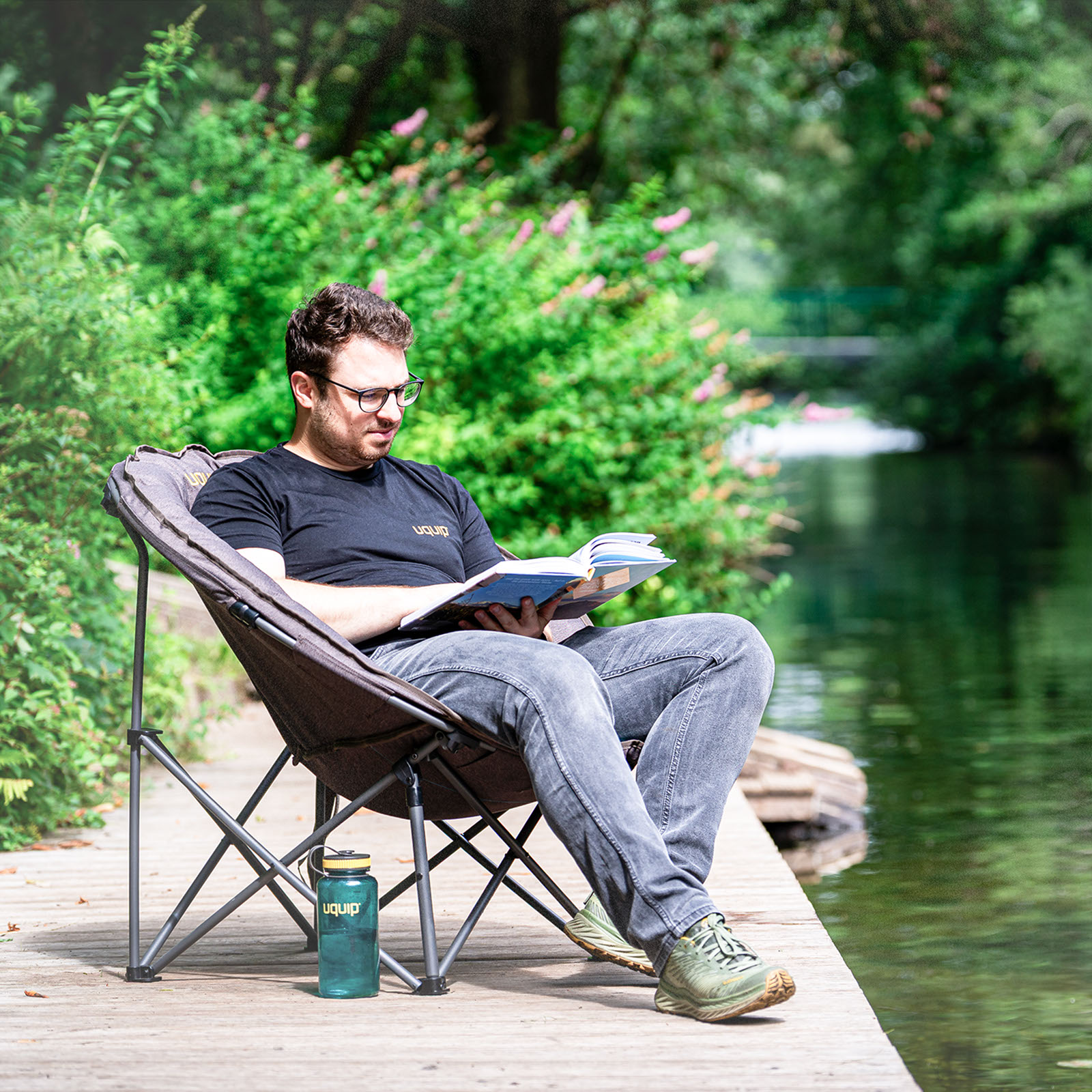 uquip Cody Campingstuhl am See – neues Modell