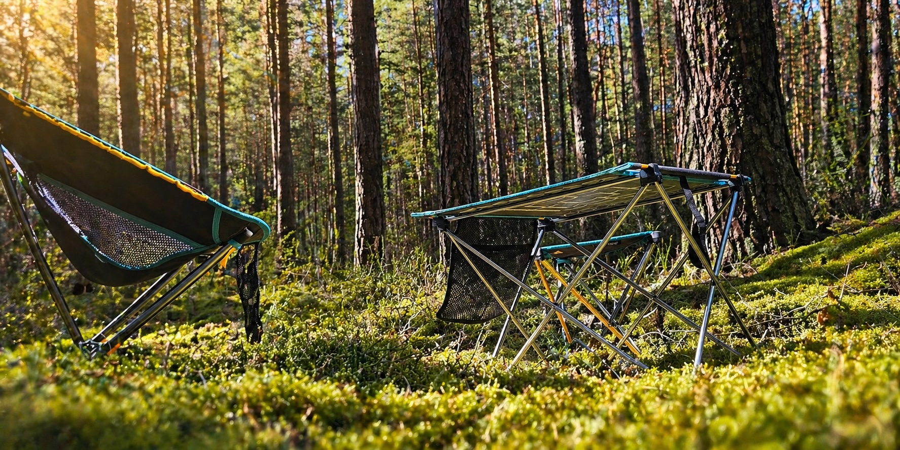 Campingtisch Test – uquip Liberty Campingtisch im Wald