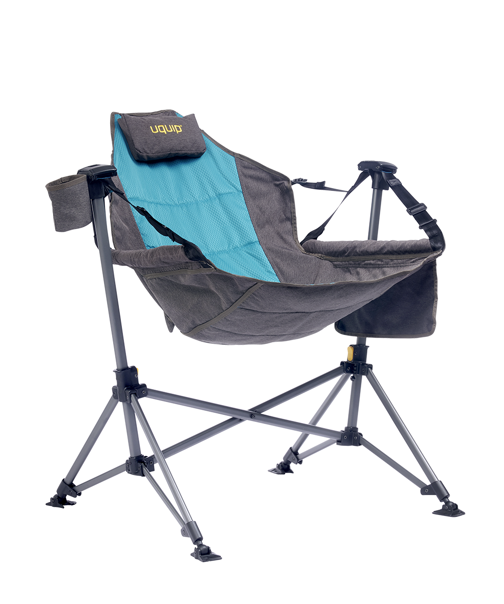 uquip Rocky 2.0 Komfort-Campingstuhl mit Schaukelfunktion