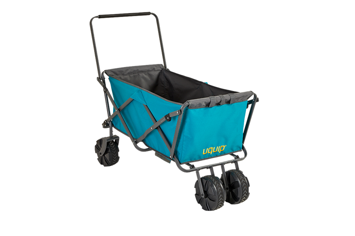 uquip Buddy Bollerwagen breite TPR-Räder Strand