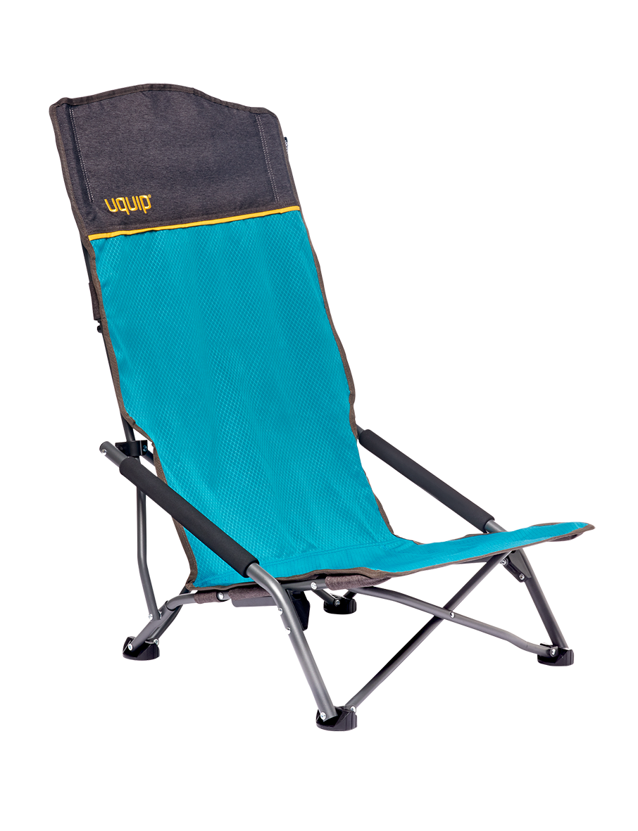 uquip Sandy beach chair folding low sand feet technology